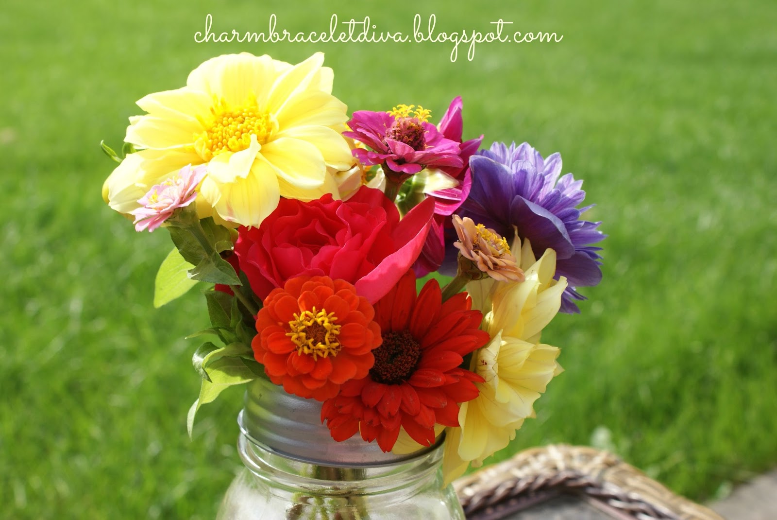 Our Hopeful Home Summer Flower Garden Bouquet