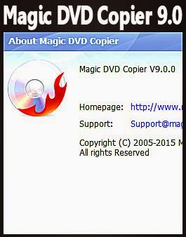 Download the latest version of Magic DVD Copier free in