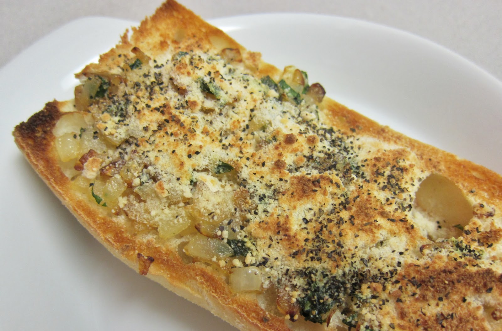 The Vegan Chronicle Caramelized Onion Bruschetta