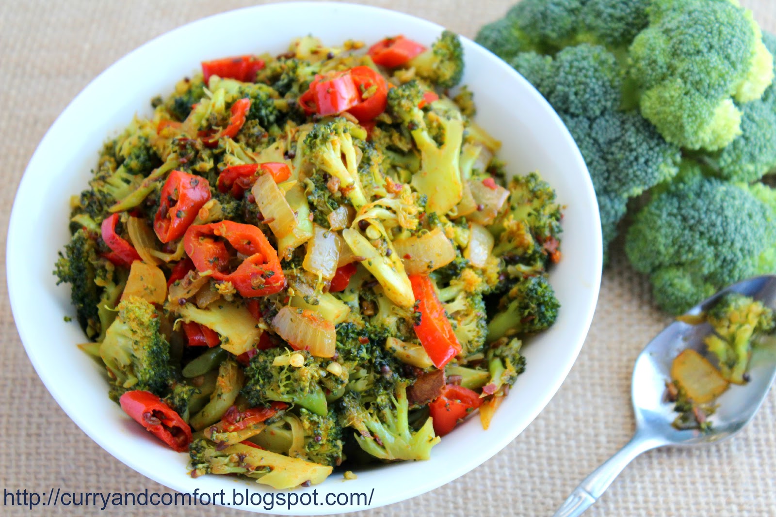 Kitchen Simmer Spicy Broccoli Curry