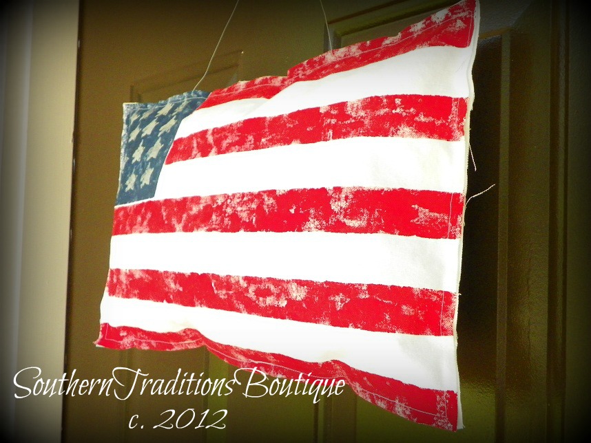 Southern Traditions Boutique Canvas Flag.........