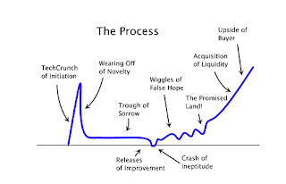 Paul Graham's startup curve