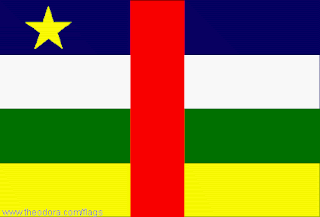 நாடுகளும் அதன் கொடிகளும் - C வரிசை  Central+africa_flag