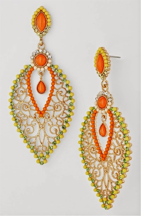 Daily Skate Nordstrom Cara Couture Beaded Chandelier Earrings Nordstrom Has These Cara Couture Beaded Chandelier Earrings For 38 00 9 97 With Free Shipping And Returns 3 4 Drop 1 Width