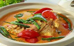 Resep Praktis masakan khas padang Gulai kepala Ikan kakap