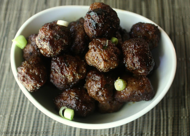 Teriyaki Ginger Meatballs