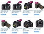 Harga Kamera Digital Canon Yang Beragam