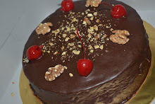 Chocolate Walnut Cake