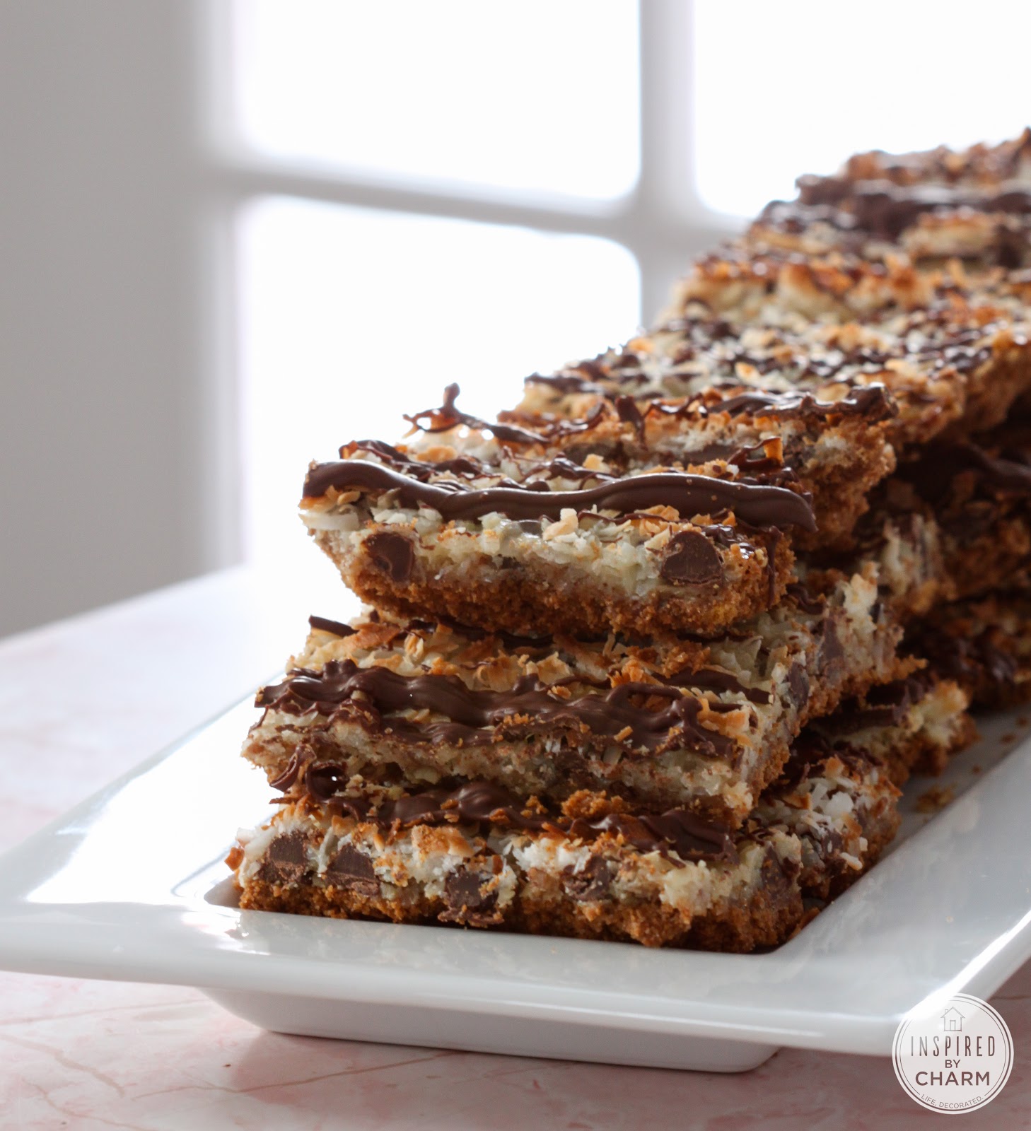 Hello Dollies (ChocolateCoconut Bars)