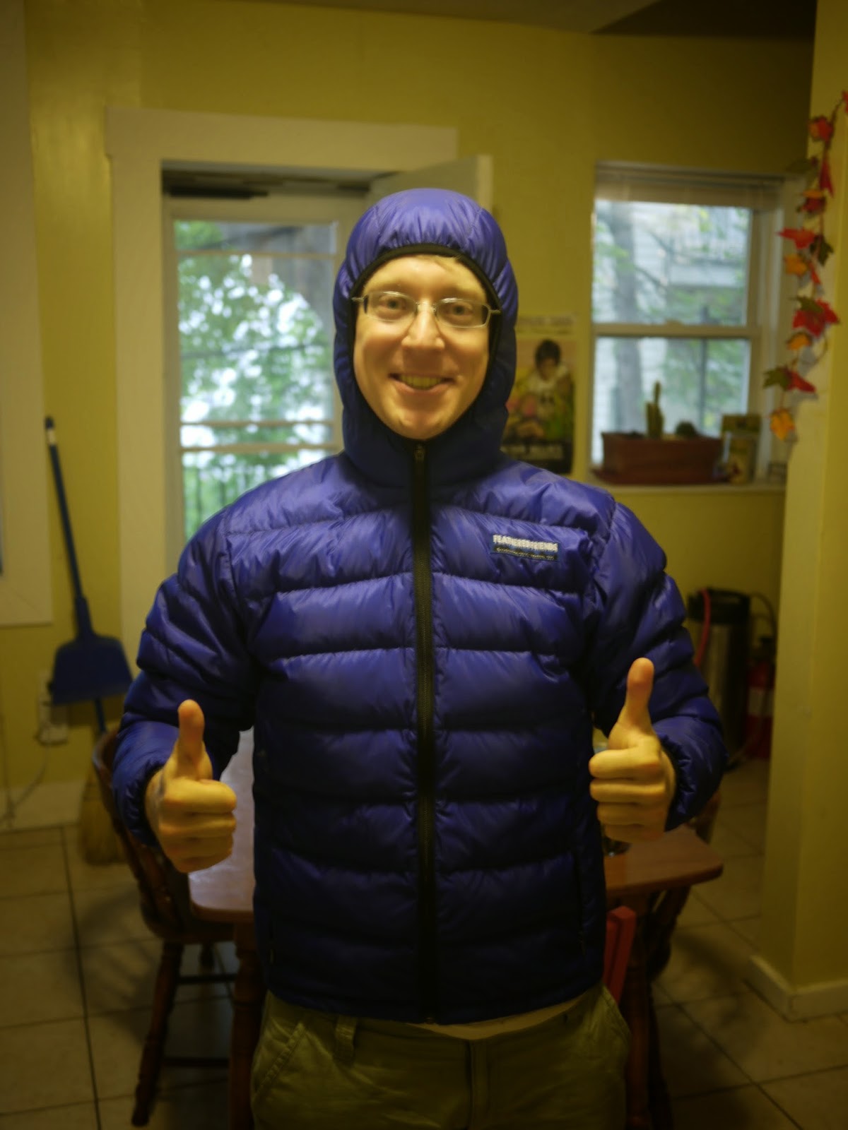 The Uncalculated Life: Gear Review: Feathered Friends Daybreak Jacket  (hooded)