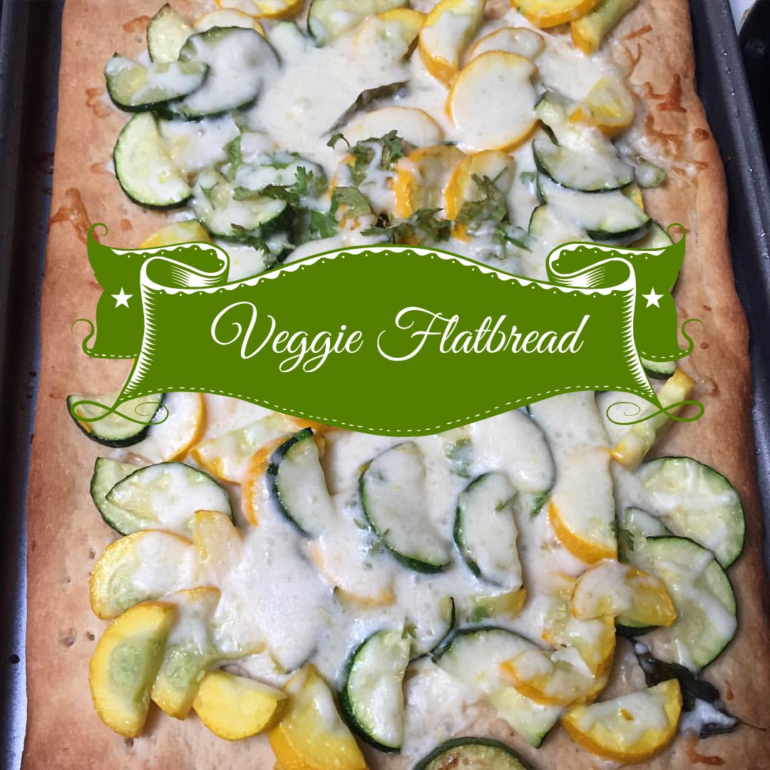 Ask Away... Roasted Veggie Flatbread [Recipe]