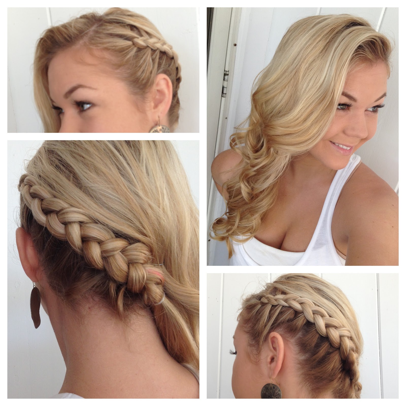 Side Braid with Curls Hairstyles Side Braid with Curls Hairstyles