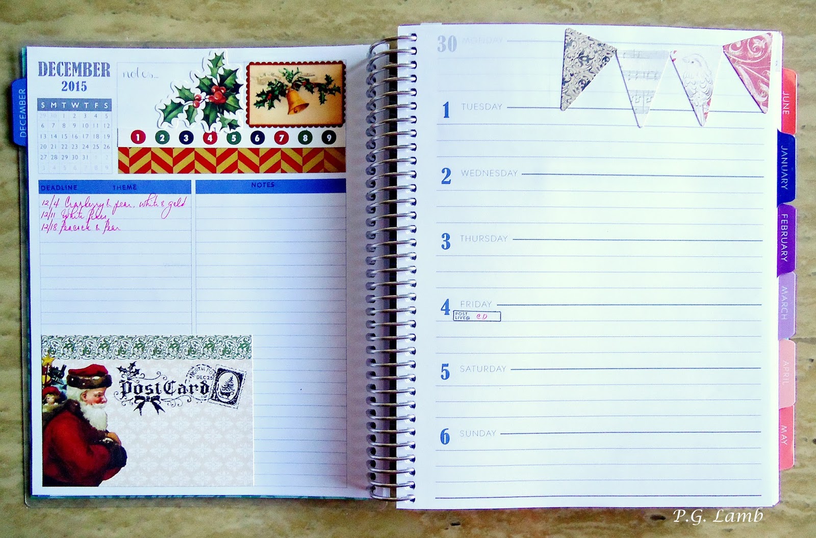 A Peachy Planner Second Part Of The November Planner Challenge