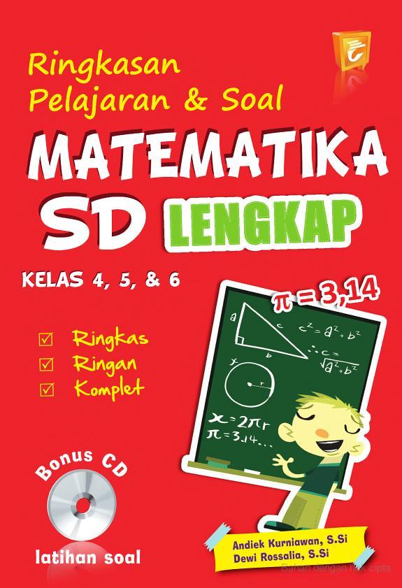 Judul Ringkasan Pelajaran & Soal Matematika SD Kelas 4, 5, & 6 Lengkap