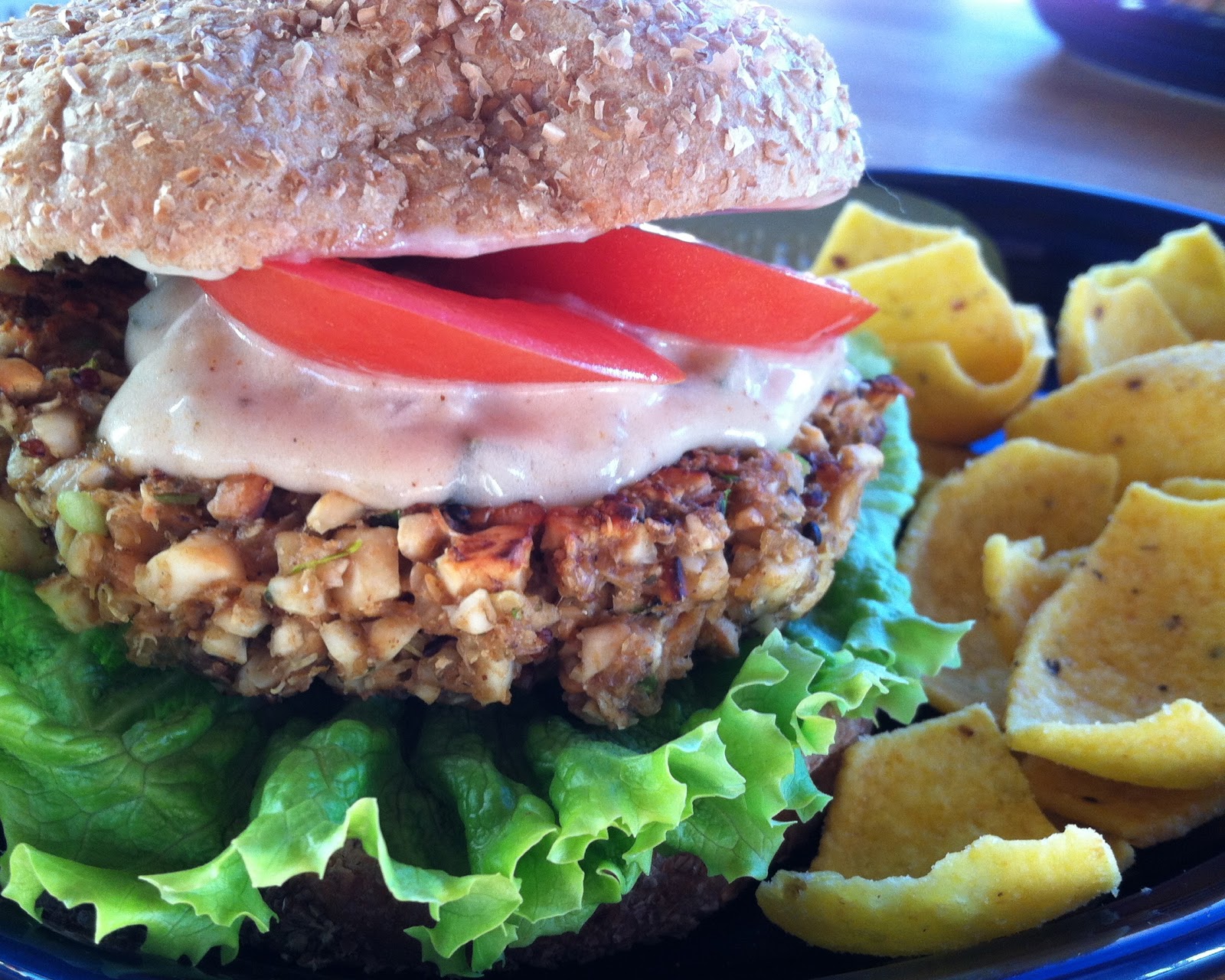 Positively Vegan Cashew Oyster Burgers