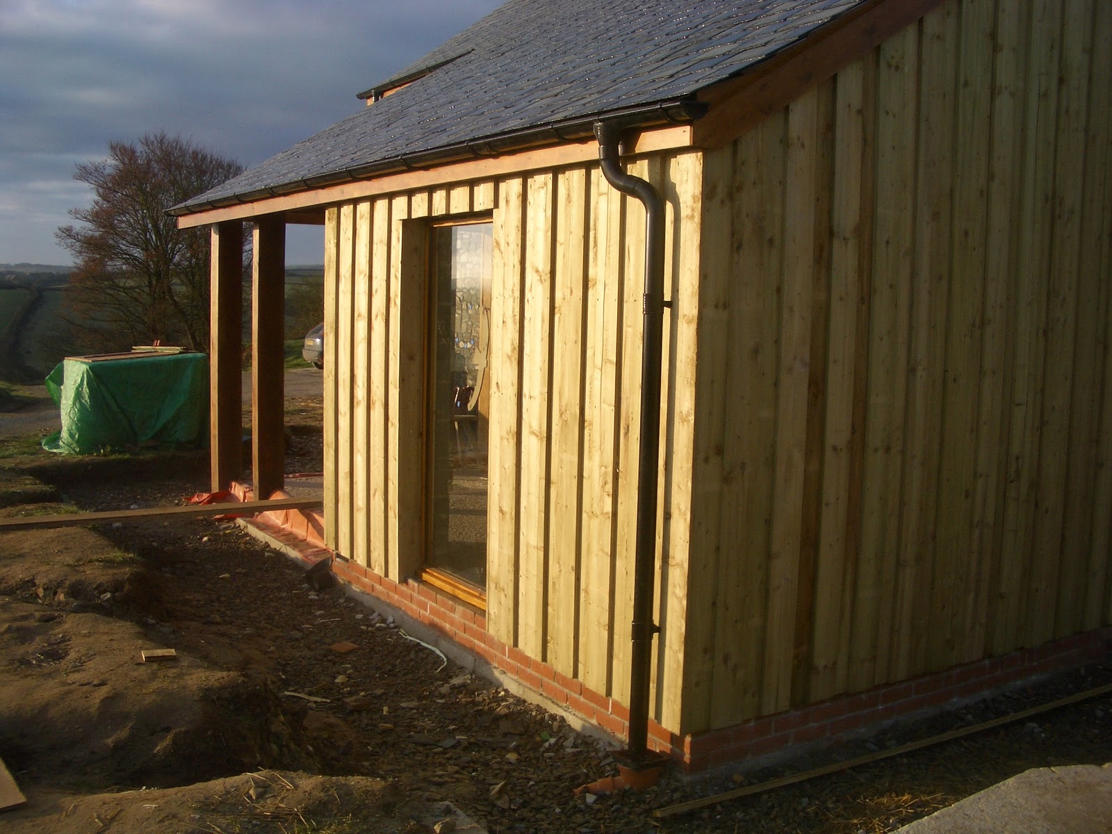 Parlour Barn Agricultural Fencing for Cladding