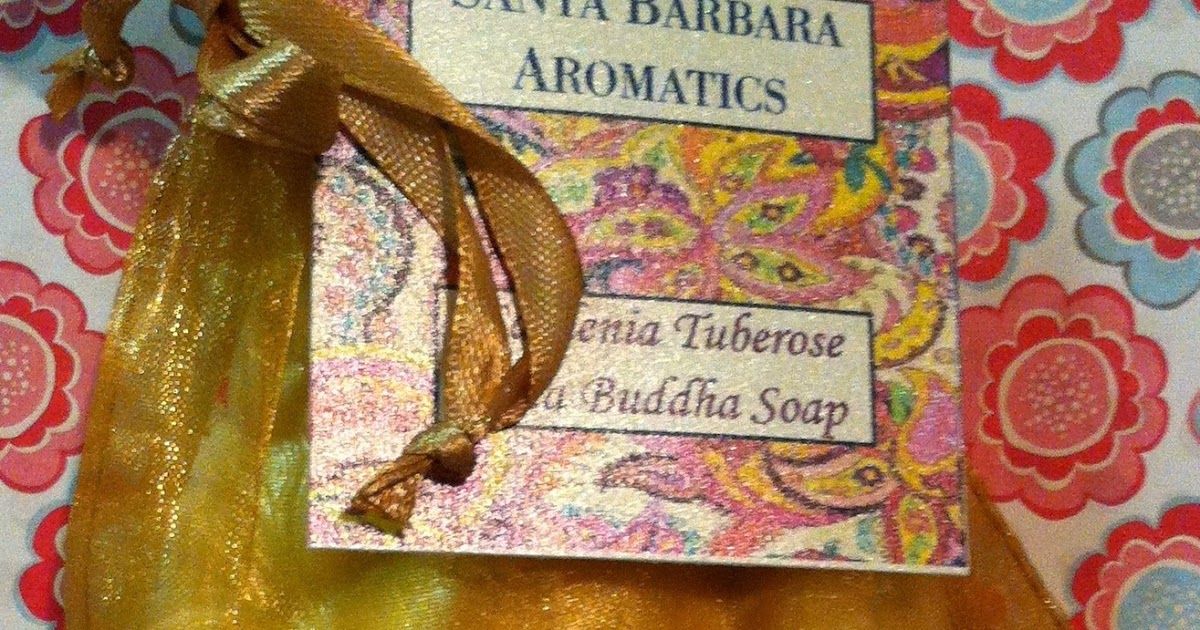 Small Town Sisters Gardenia Tuberose Soap from Santa Barbara Aromatics