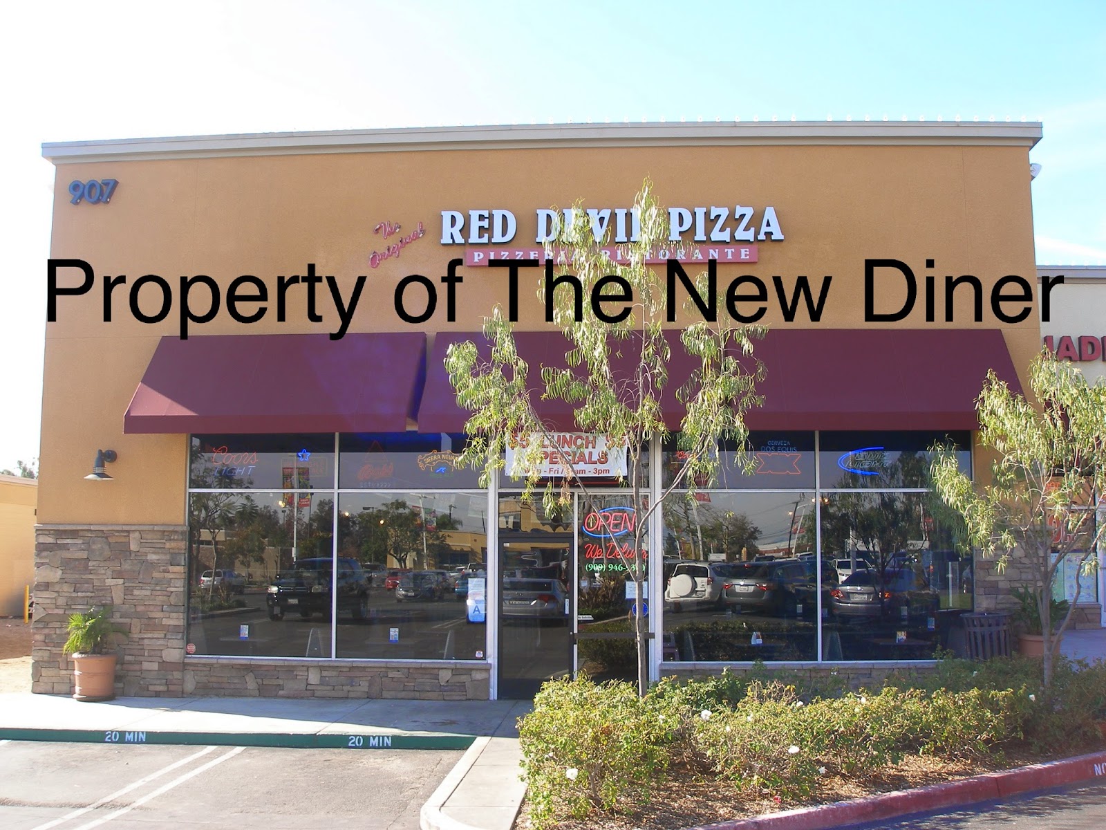 The New Diner 2 Red Devil PizzaUpland