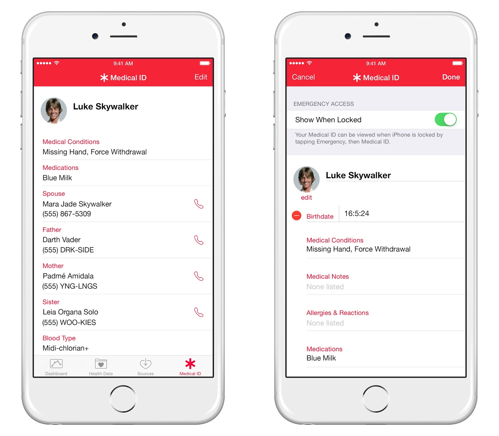 thatgeekdad iPhone Tips/Tricks Medical ID in the Health App could