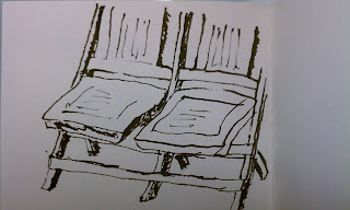 Artist in training: Two-person chair