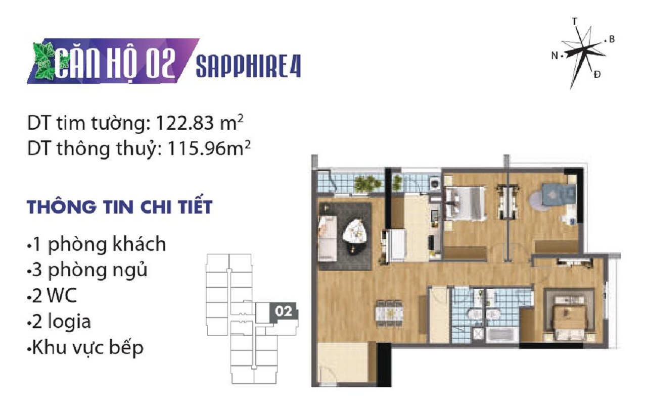 Mặt Bằng Chung Cư Goldmark City Tòa SapPhire 4 Mặt Bằng Chung Cư Goldmark City Tòa SapPhire 4