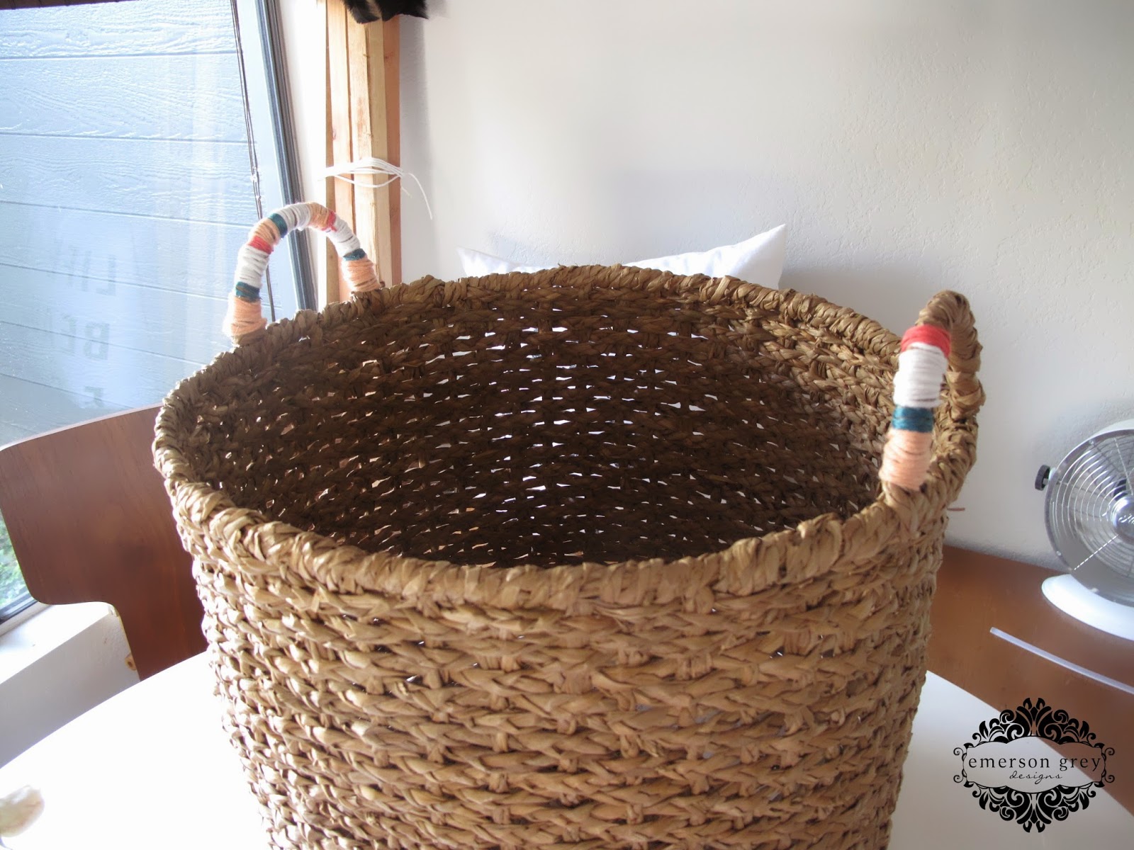 Emerson Grey Designs Edesign interior stylist DIY yarn bombed