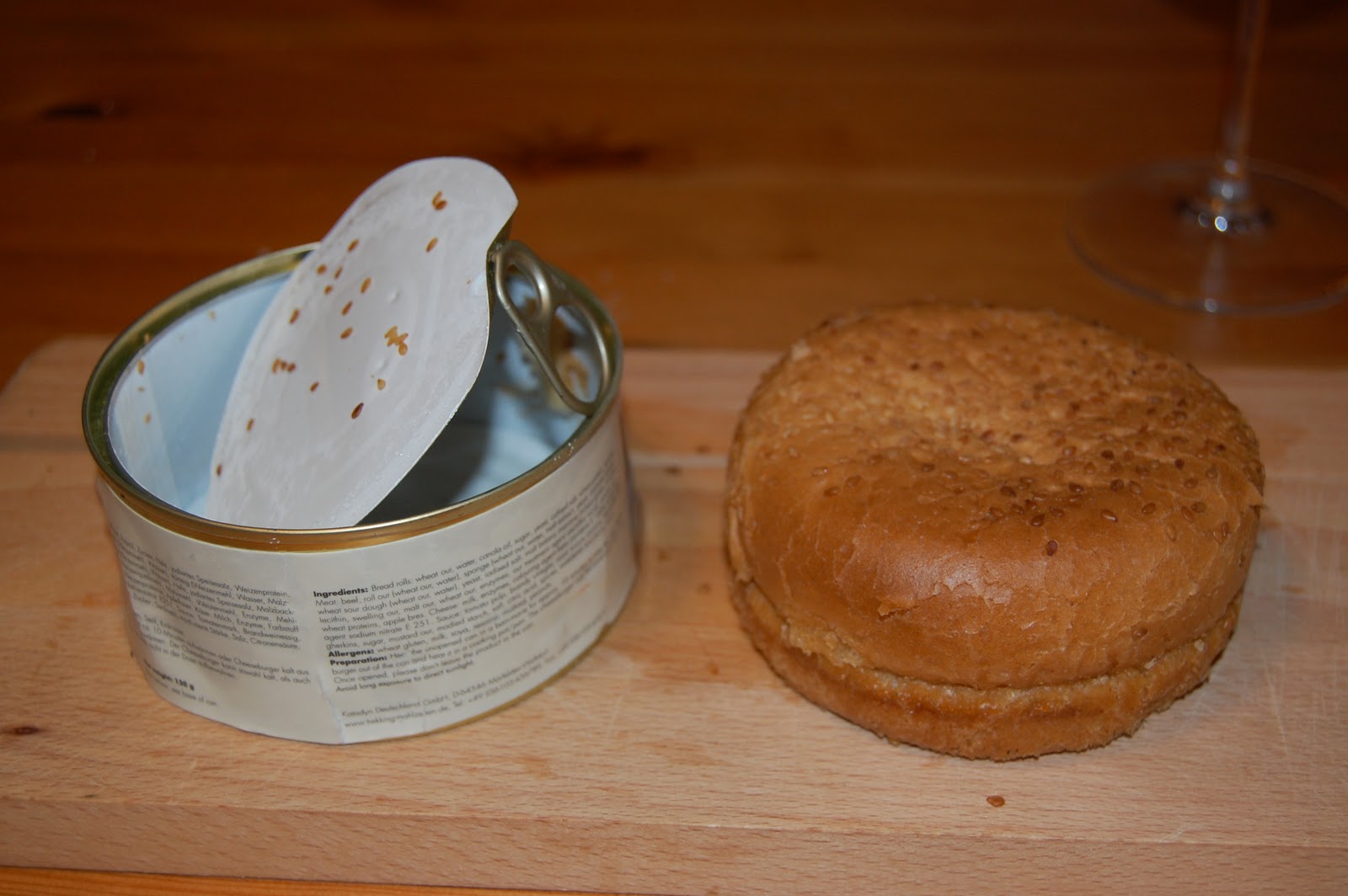 Burger Me! A London Burger Blog Cheeseburger in a Can A truly 'unique