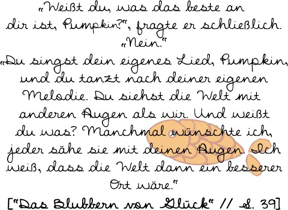Rezension Das Blubbern Von Gluck Von Barry Jonsberg Wortmalerei