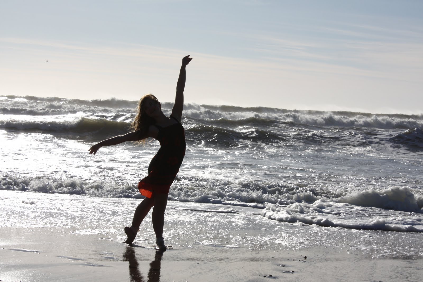 Ballet On Beach