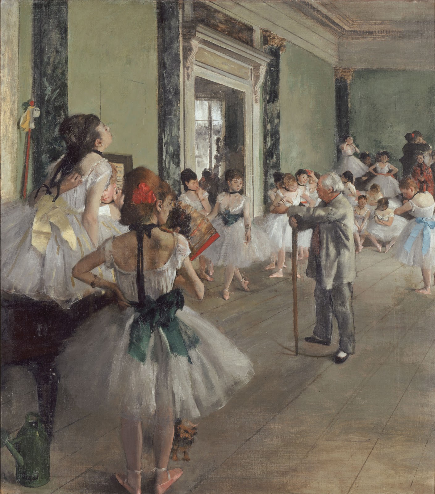 La Memoria del Arte La clase de danza, de Edgar Degas