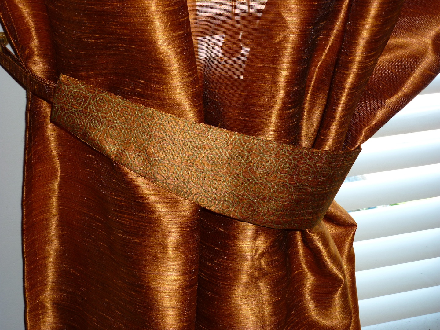 Digging Ourselves Out Ikea Curtains (pair) Felicia Orange