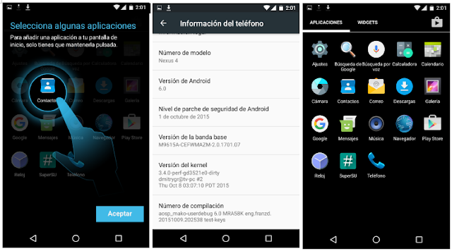 Como instalar Android 6.0 Marshmallow en el Nexus 4