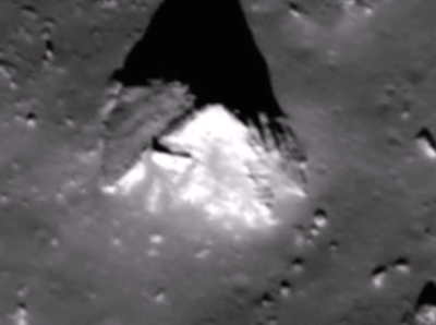 Pyramid Moon Huge Pyramid Base Found On The Moon 2015, UFO Sightings