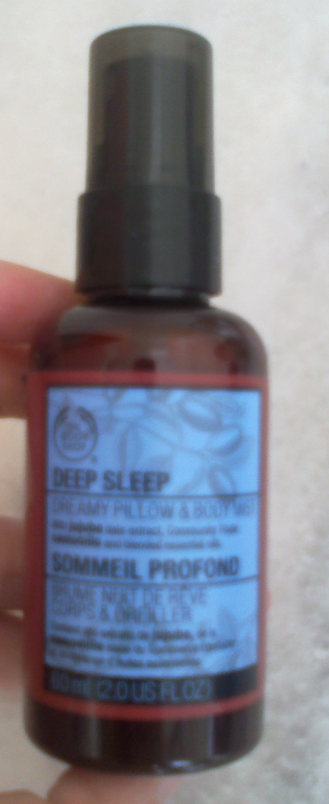 Interesting Corner of Me The Body Shop Quiet Night Dreamy Pillow