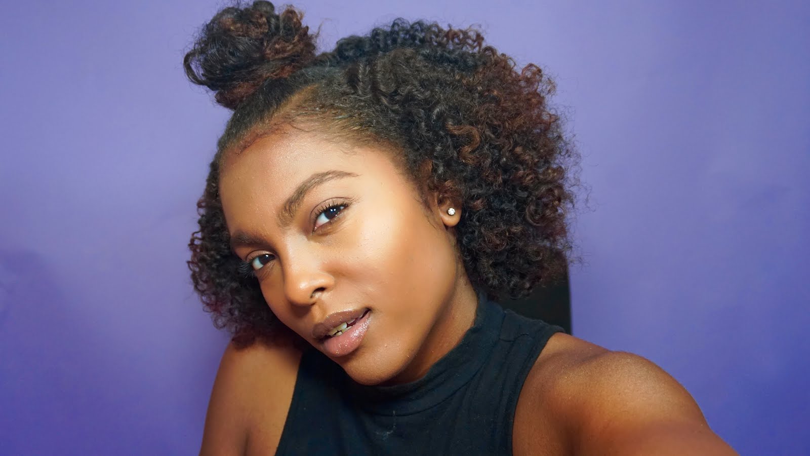 Quick And Easy Natural Hairstyle Emani Mone