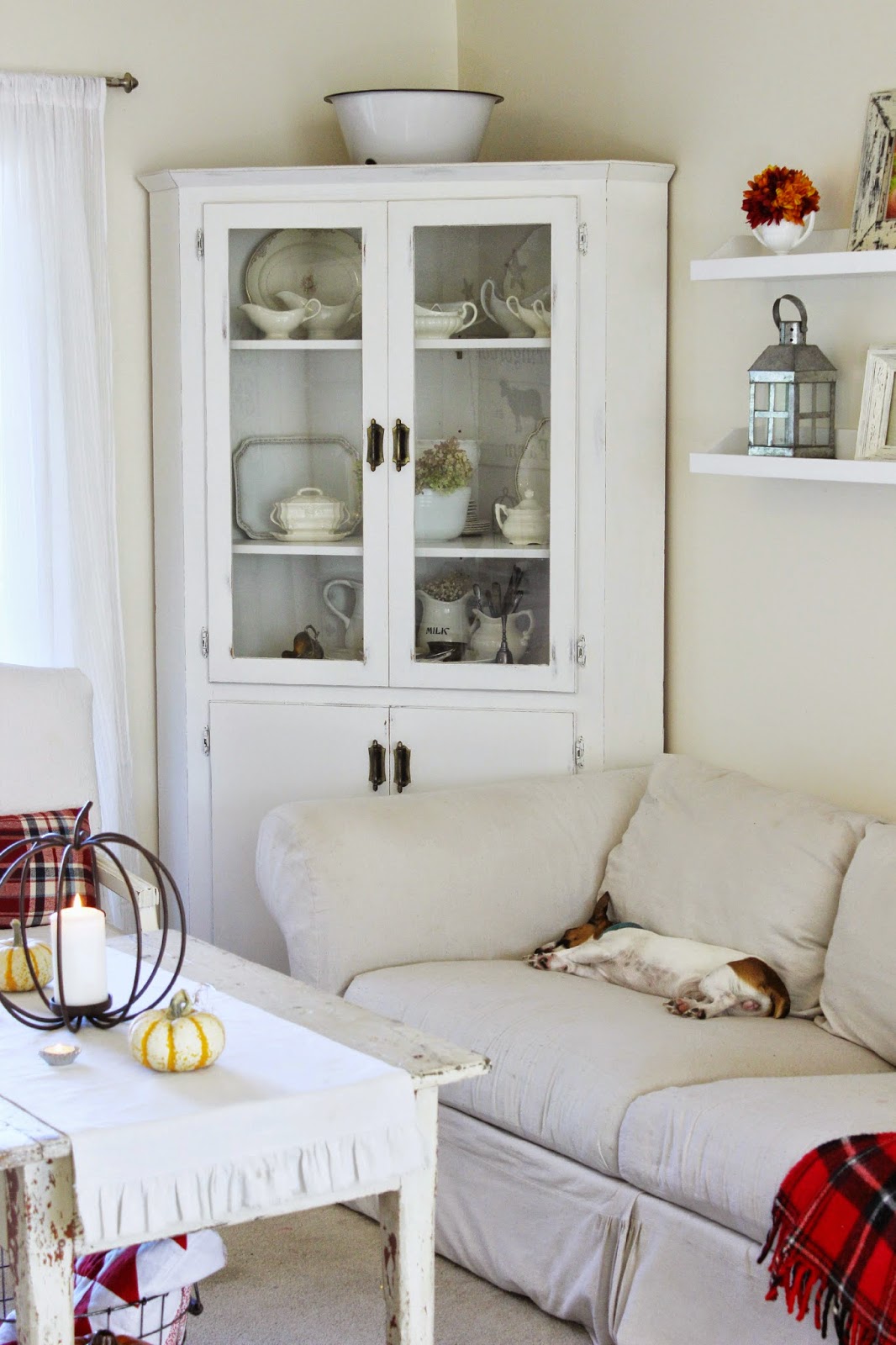 Happy At Home Corner Hutch Makeover