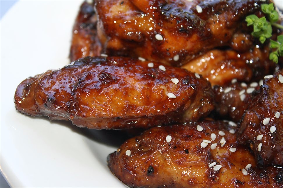 Cooking Gluten Free with Bea Grilled Sesame Ginger Chicken Wings