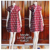 Dress Batik Katun DB 5077 Dress Batik Katun DB 5077