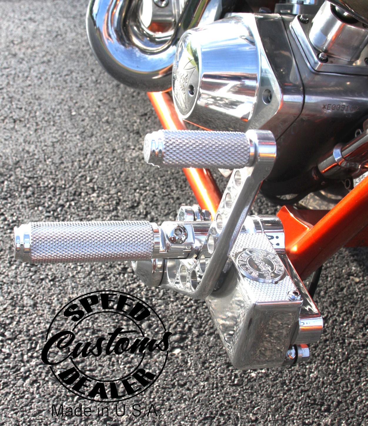 NEW Forward Controls Speed Dealer Customs Custom Motorcycle Parts