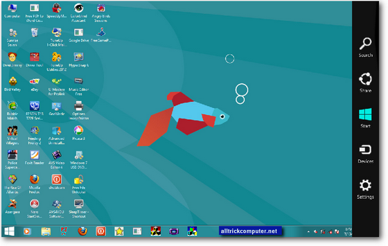 Tampilan windows 7 menggunakan Windows 8 transformation pack Tampilan windows 7 menggunakan Windows 8 transformation pack