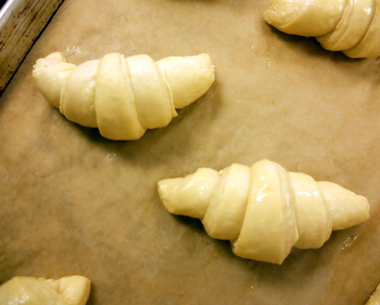 Spring 2011 Breakfast Pastries Croissant Dough Shaping and Baking