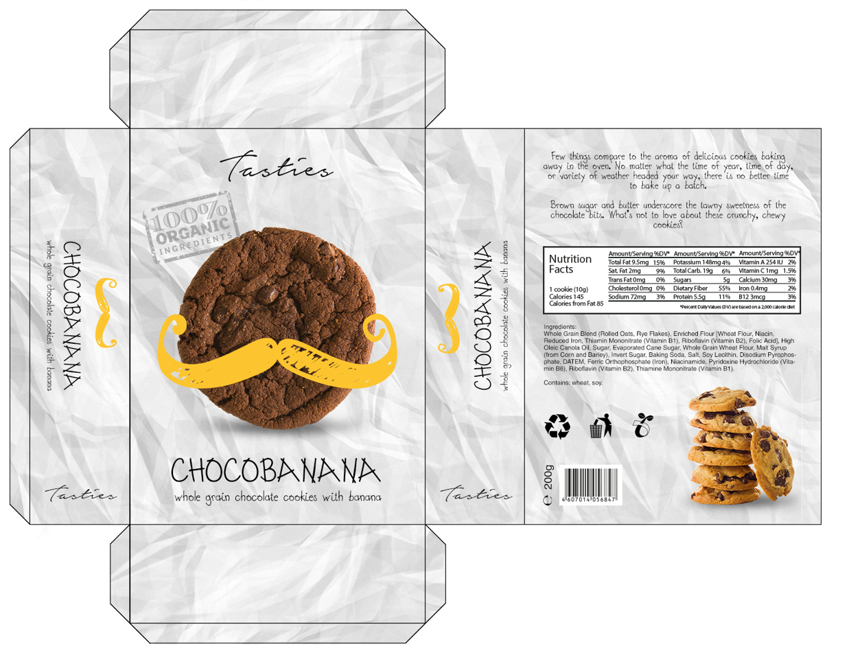 Eco Cookies Packaging (Student Project) on Packaging of the World