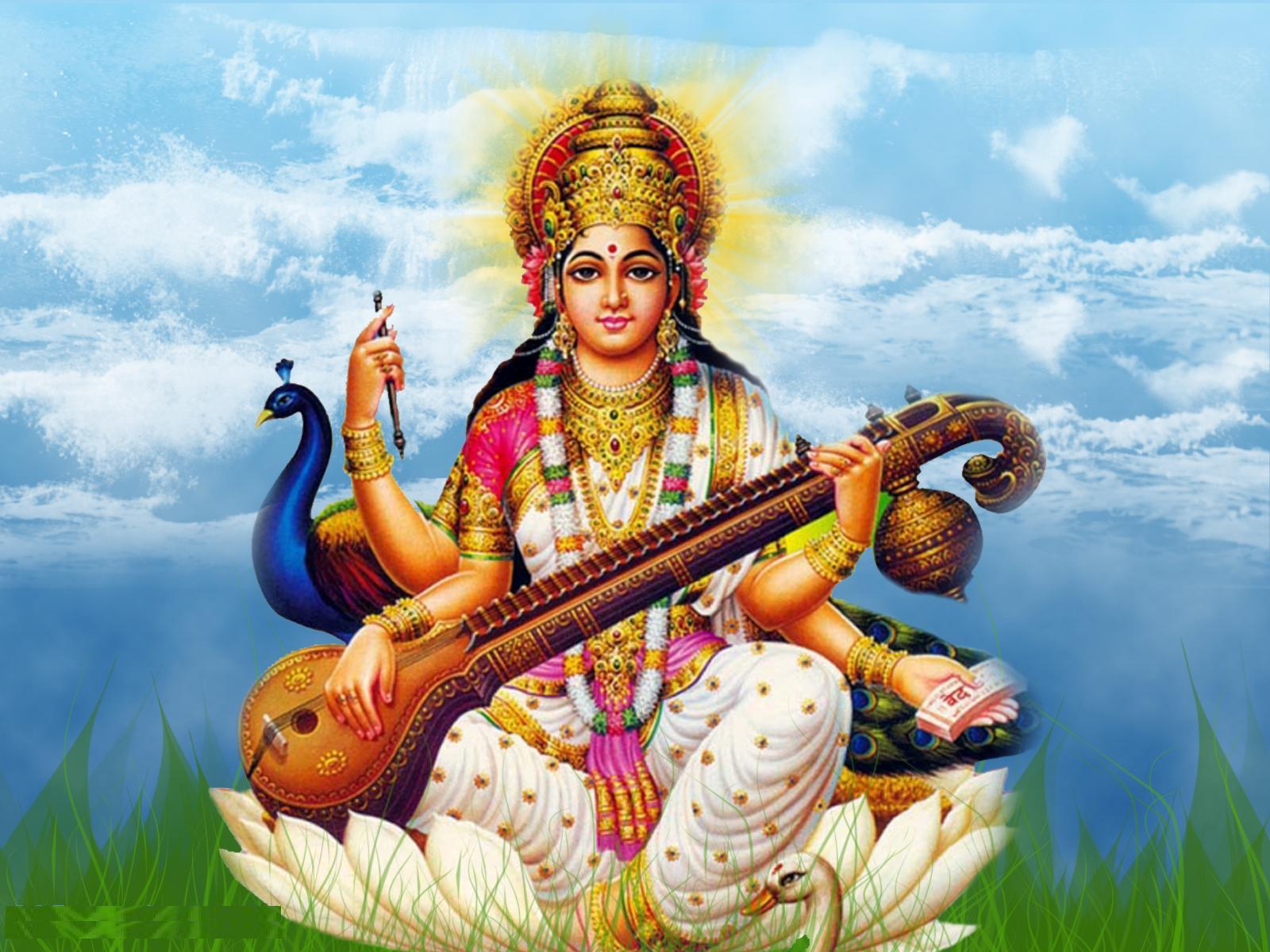 Maa Saraswati Hindu Goddess Saraswati HD Images | God ...