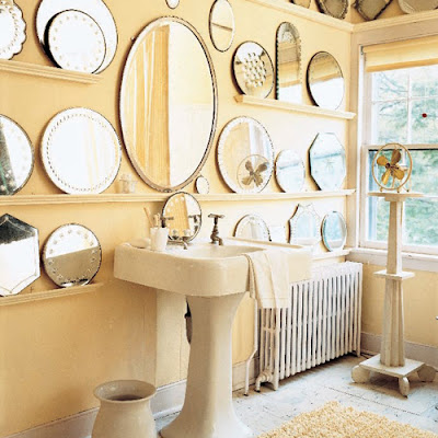 Antique Mirrors on Decorating With Antique Mirrors Doesn T Mean Screaming It From The