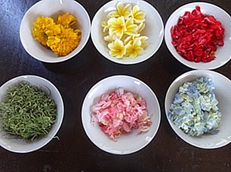 NAMC Montessori Practical Life Culture Studies Making Daily Offering Canang Sari Offering Bali