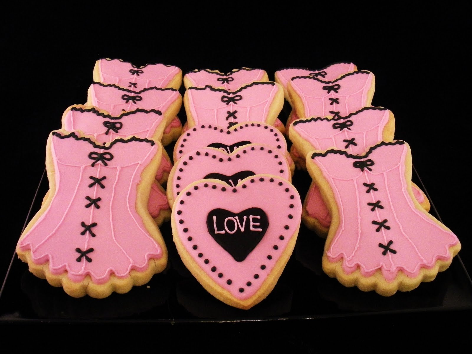 Sugar & Spice Sweets Lingerie Cookies