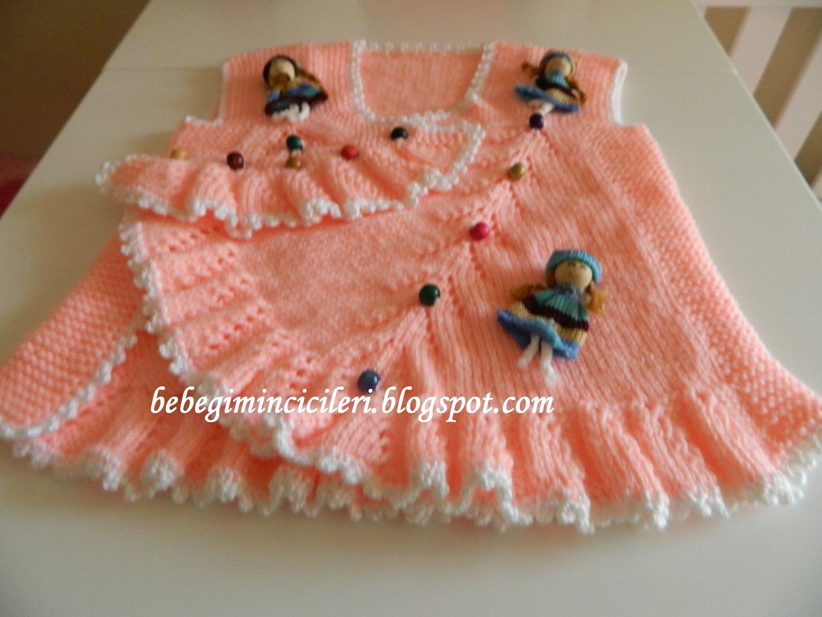 KIZIMIN CİCİLERİ FIRFIRLI BEBEK YELEĞİ