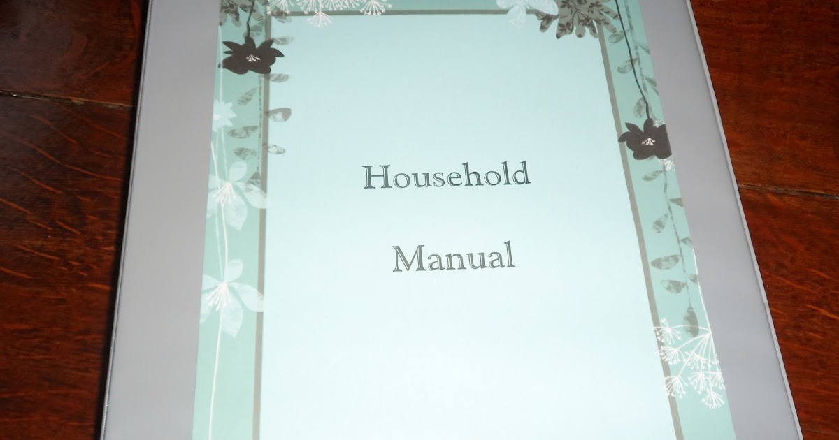 An American Housewife Household Manual