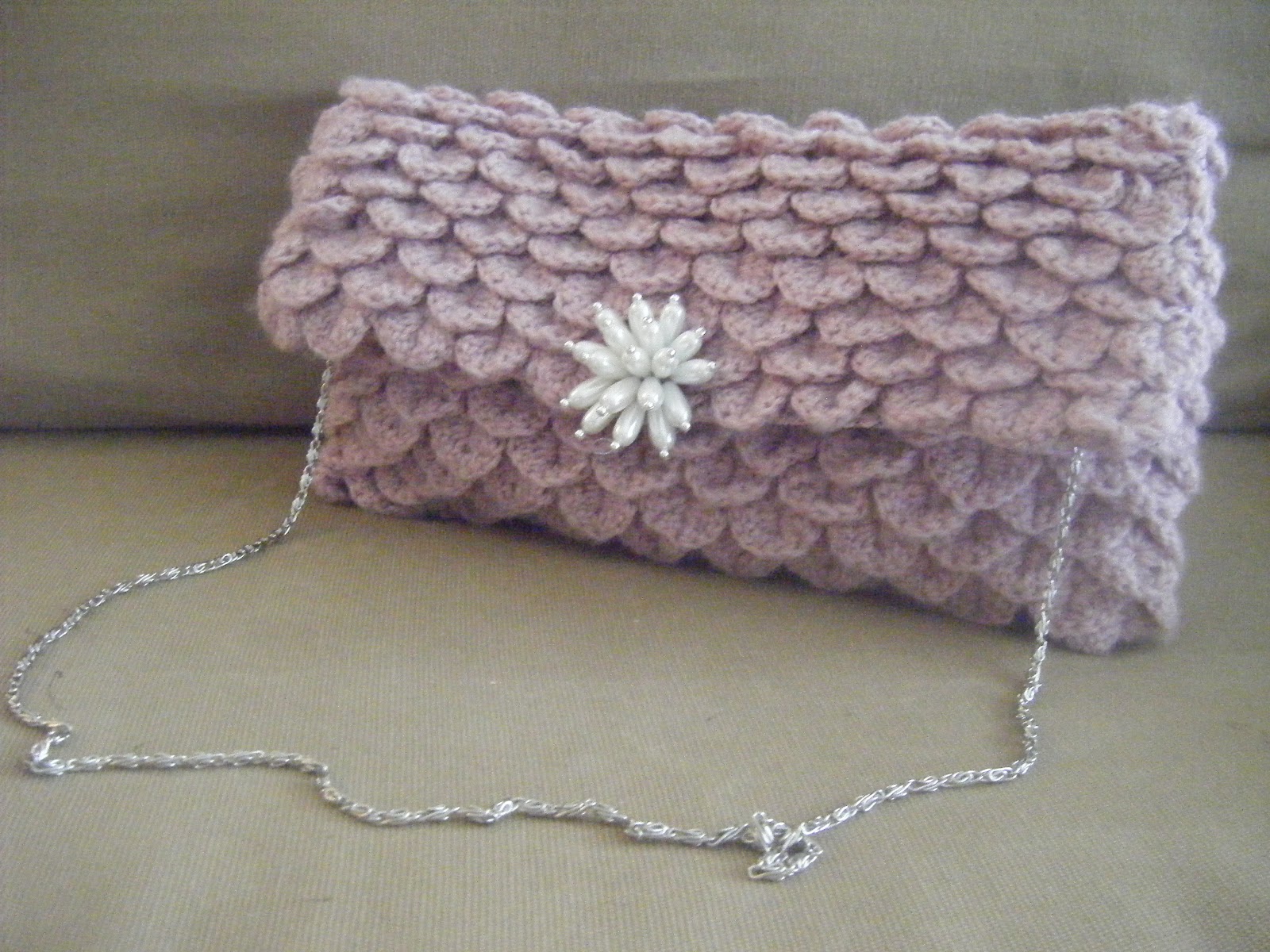 Best Patterns: Clutch Crocodile Oversize Crochet Pattern