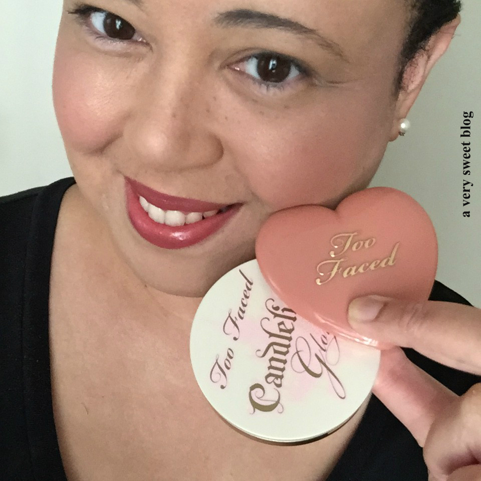 Too Faced Candlelight Glow Highlighting Powder Duo Review And Swatches A Very Sweet Blog
